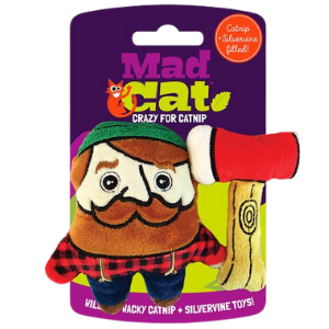 R2P Pet Mad Cat Lumpurrjack 2pk Catnip Cat Toy - Mutts & Co.
