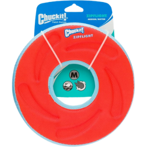 Chuckit! Zipflight Amphibious Flying Ring Dog Toy Medium - Mutts & Co.