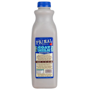 Primal Frozen Raw Goat's Milk Blueberry & Pomegranate 32 oz - Mutts & Co.