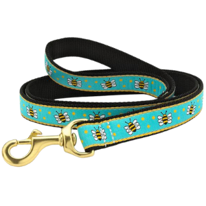 Up Country Bee Dog Lead 6 Foot - 1" Wide - Mutts & Co.