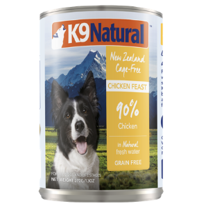 K9 Natural Chicken Feast Canned Dog Food 13oz - Mutts & Co.