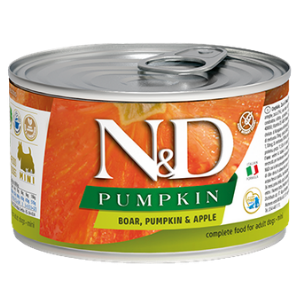 Farmina Pumpkin Mini Breed Boar & Apple Formula Canned Dog Food, 4.9 oz - Mutts & Co.