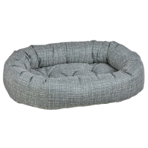 Bowsers Donut Dog Bed Micro Jacuard Hampton - Mutts & Co.