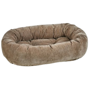 Bowsers Donut Dog Bed Microvelvet Bark - Mutts & Co.