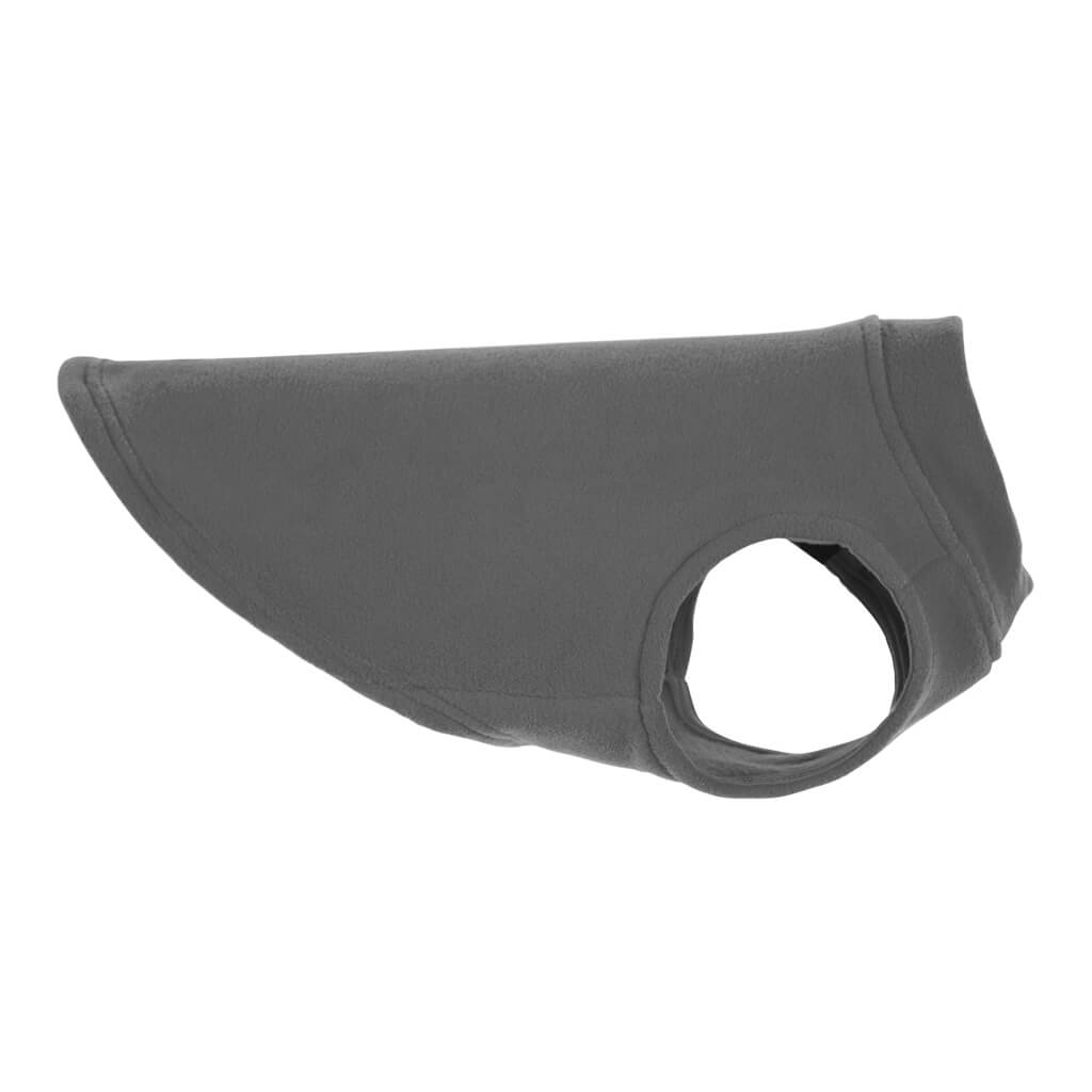 Gooby Stretch Fleece Vest Gray - Mutts & Co.