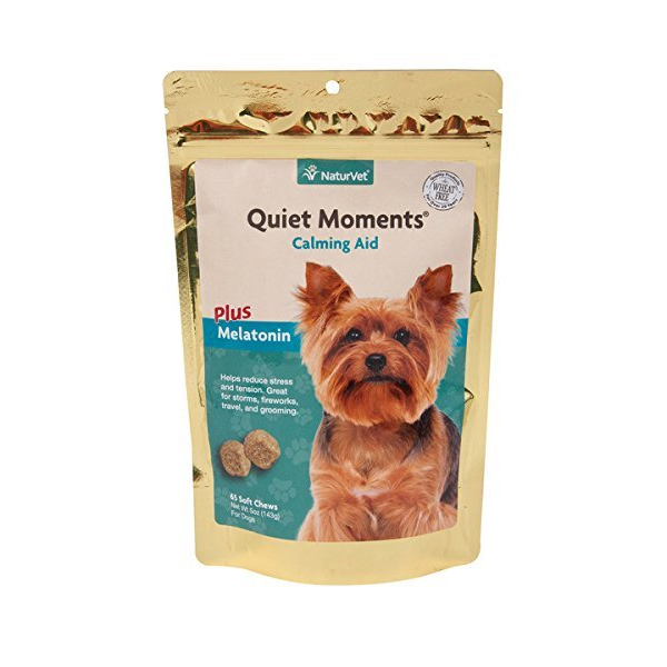 NaturVet Care Quiet Moments Calming Dog Soft Chews, 65 count - Mutts & Co.