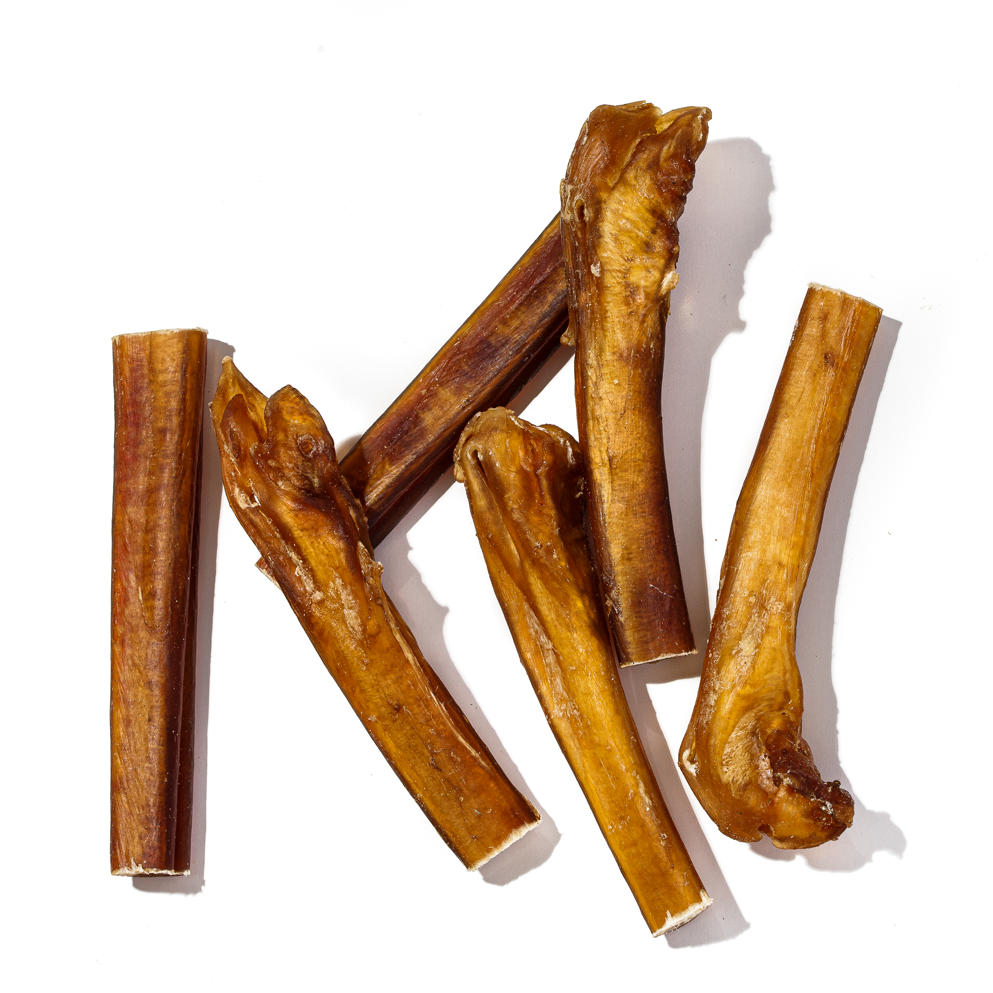 Boneanza Treat Co. Low Odor Jumbo Bully Stick 6" 6pk - Mutts & Co.