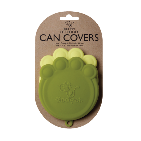 ORE Pet Paw Can Cover Set Light Green & Green - Mutts & Co.