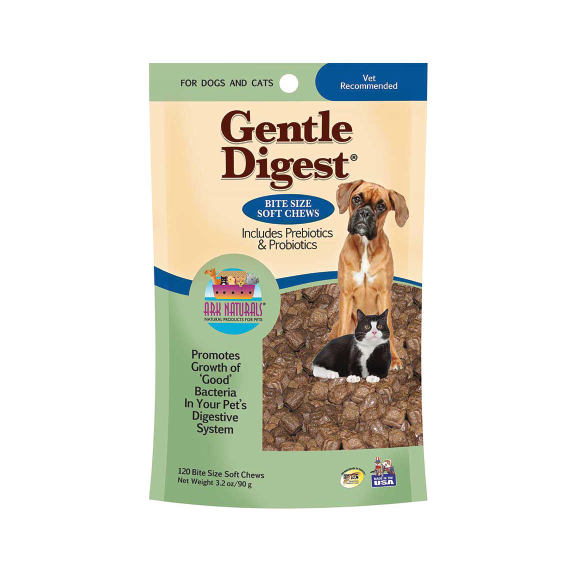 Ark Naturals Gentle Digest Dog & Cat Soft Chews 120ct - Mutts & Co.