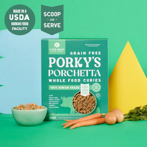 A Pup Above Grain-Free Porky's Porchetta Cubies Dog Food 2 lbs - Mutts & Co.
