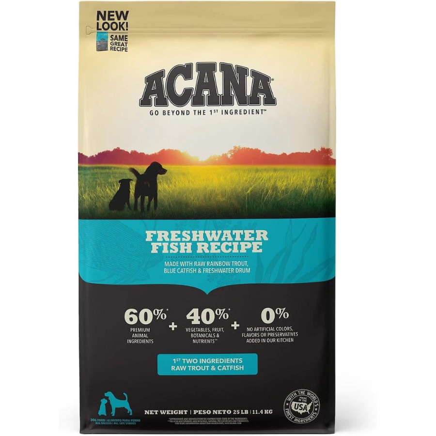 Acana Heritage Freshwater Fish Grain-Free Dog Food - Mutts & Co.