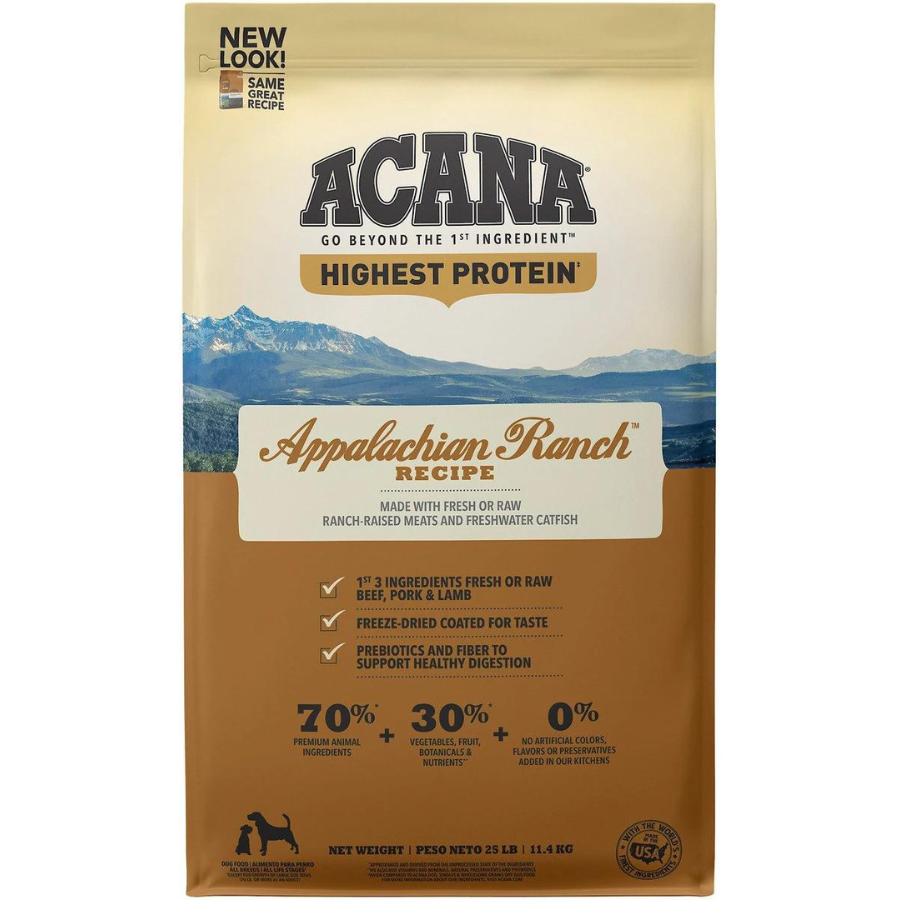 Acana Regionals Appalachian Ranch Grain-Free Dog Food - Mutts & Co.