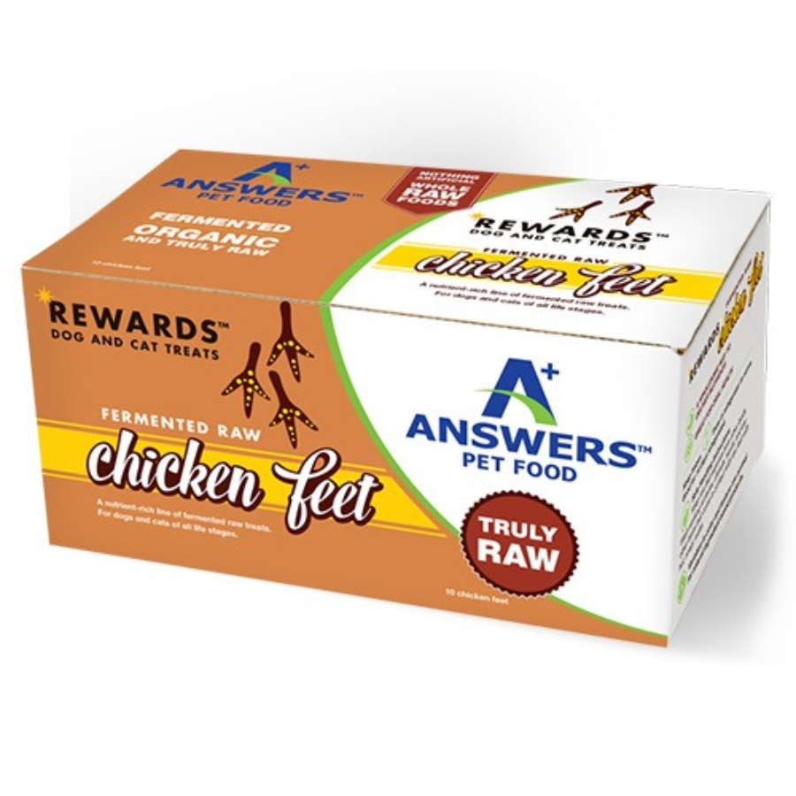 Answers Chicken Feet Dog Treats, 10 ct - Mutts & Co.