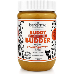 Bark Bistro Pumpkin Pup Buddy Budder17 oz - Mutts & Co.