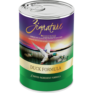 Zignature Duck Limited Ingredient Formula Canned Dog Food 13oz - Mutts & Co.