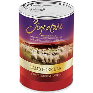 Zignature Lamb Limited Ingredient Formula Canned Dog Food 13oz - Mutts & Co.