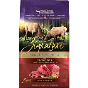 Zignature Venison Limited Ingredient Formula Dry Dog Food - Mutts & Co.