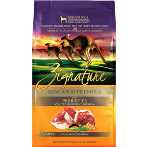 Zignature Kangaroo Limited Ingredient Formula Dry Dog Food - Mutts & Co.