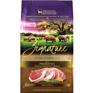 Zignature Pork Limited Ingredient Formula Dry Dog Food - Mutts & Co.