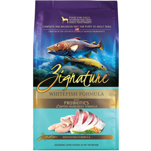 Zignature Whitefish Limited Ingredient Formula Dry Dog Food - Mutts & Co.
