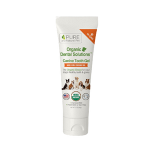 Pure and Natural Pet Organic Canine Dental Gel 3oz - Mutts & Co.