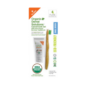 Pure and Natural Pet Organic Dental Solutions - Small Dog Kit - Mutts & Co.
