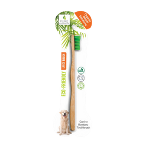 Pure and Natural Pet Organic Dental Solutions Bamboo Toothbrush - Mutts & Co.