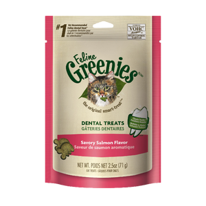 Greenies Pill Pockets Salmon Flavor Natural Soft Cat Treats, 3 oz