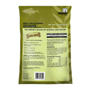 Indigenous Dental Health Bones Mini Fresh Breath Flavor, 40 ct. - Mutts & Co.