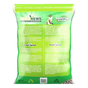 Fresh News Unscented Non-Clumping Paper Cat Litter - Mutts & Co.