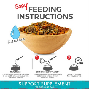 Grandma Lucy's Pumpkin Pouch Skin & Coat for Dog and Cat 6oz bag - Mutts & Co.