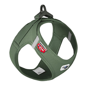 Curli Clasp Air-Mesh Vest Dog Harness Moss - Mutts & Co.
