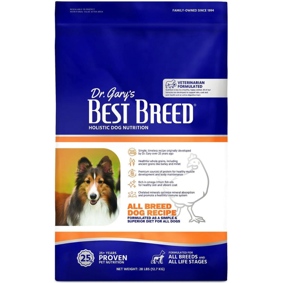Dr. Gary's Best Breed Holistic All Breed Dry Dog Food - Mutts & Co.