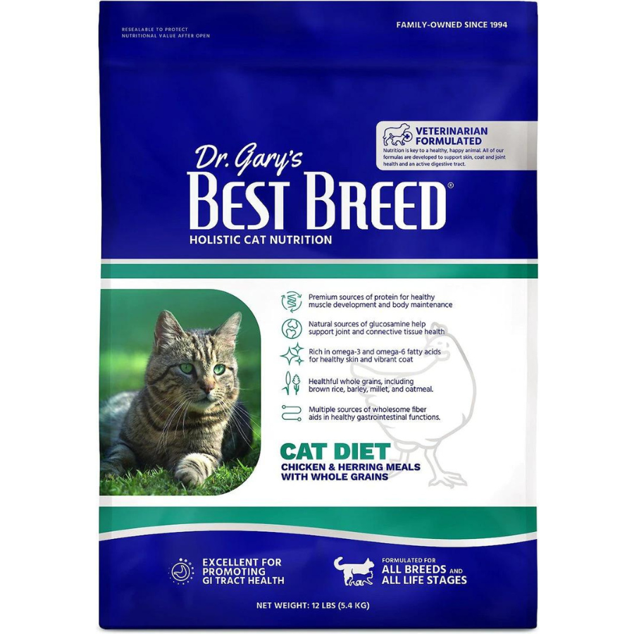 Dr. Gary's Best Breed Holistic All Life Stages Cat Diet - Mutts & Co.