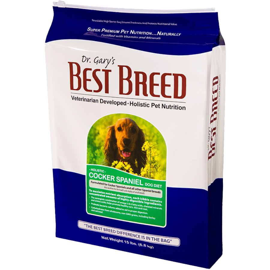 Dr. Gary's Best Breed Holistic Cocker Spaniel Diet Dry Dog Food - Mutts & Co.