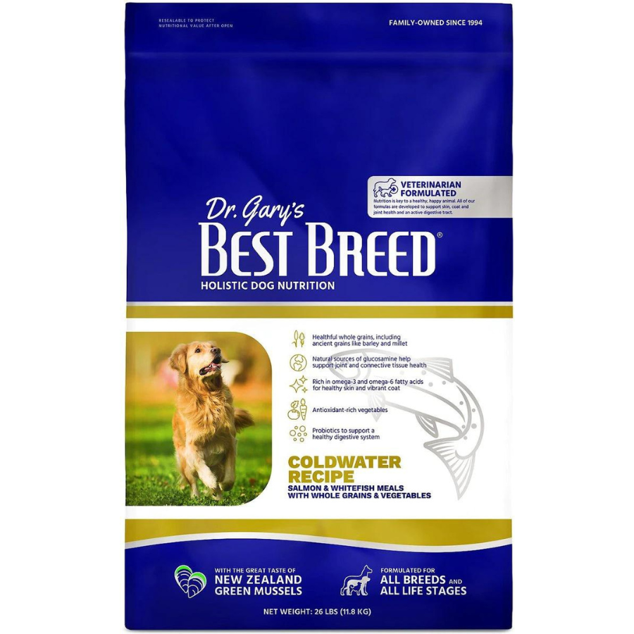 Dr. Gary's Best Breed Holistic Coldwater Recipe Dry Dog Food - Mutts & Co.