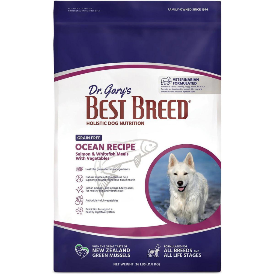 Dr. Gary's Best Breed Holistic Grain-Free Ocean Recipe Dry Dog Food - Mutts & Co.