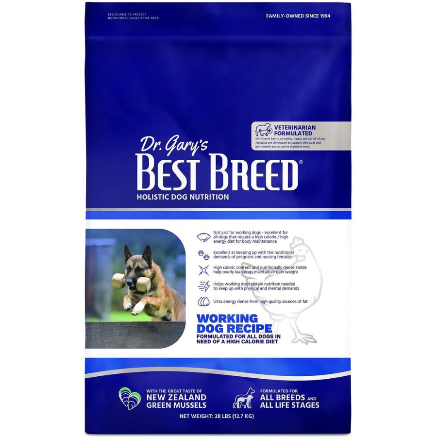 Dr. Gary's Best Breed Holistic Working Dog Dry Dog Food - Mutts & Co.