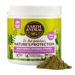 Earth Animal Nature's Protection™ Flea & Tick Daily Herbal Internal Powder - Yeast Free - Mutts & Co.