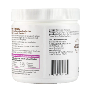 Earth Animal Nature's Protection™ Flea & Tick Daily Herbal Internal Powder - Yeast Free - Mutts & Co.