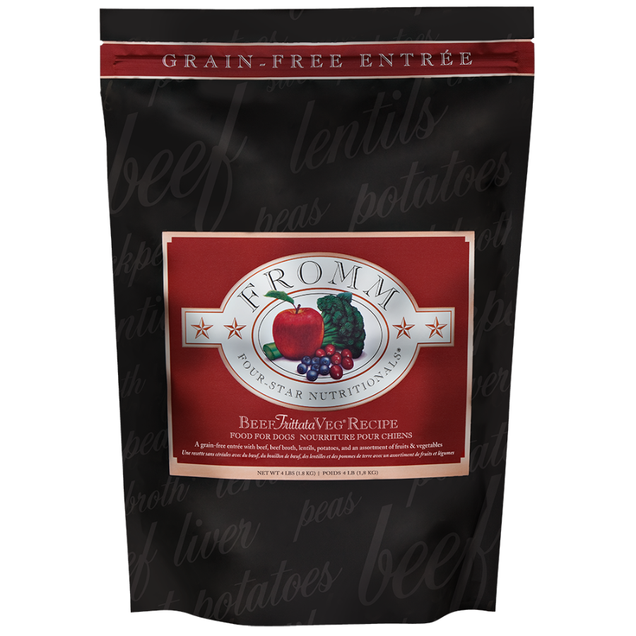 Fromm Four Star Grain Free Beef Frittata Veg Grain Free Dog Food