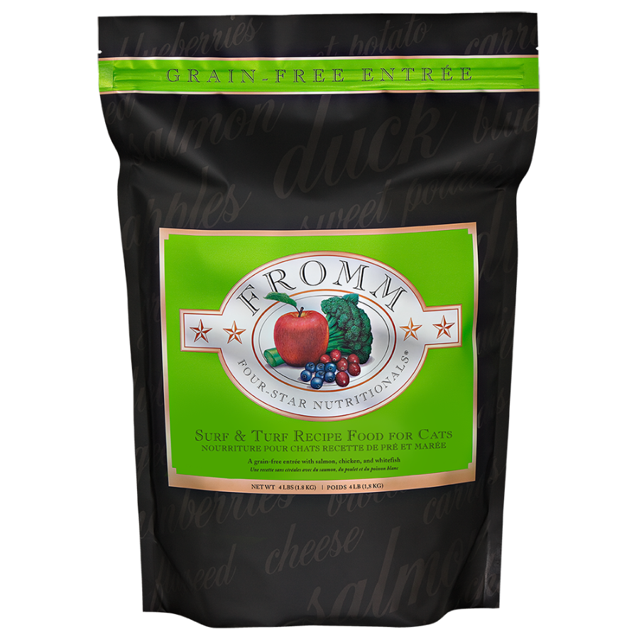 Fromm Four-Star Grain-Free Surf & Turf Cat Food - Mutts & Co.