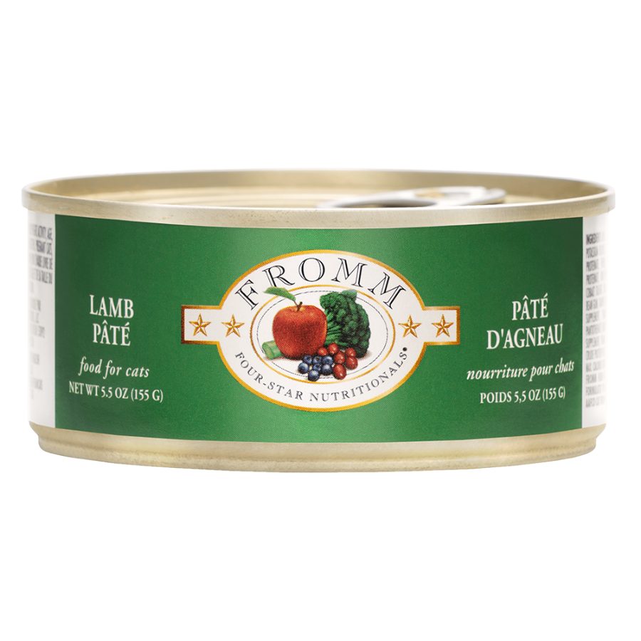 Fromm Four-Star Lamb Pate Canned Cat Food 5.5oz - Mutts & Co.