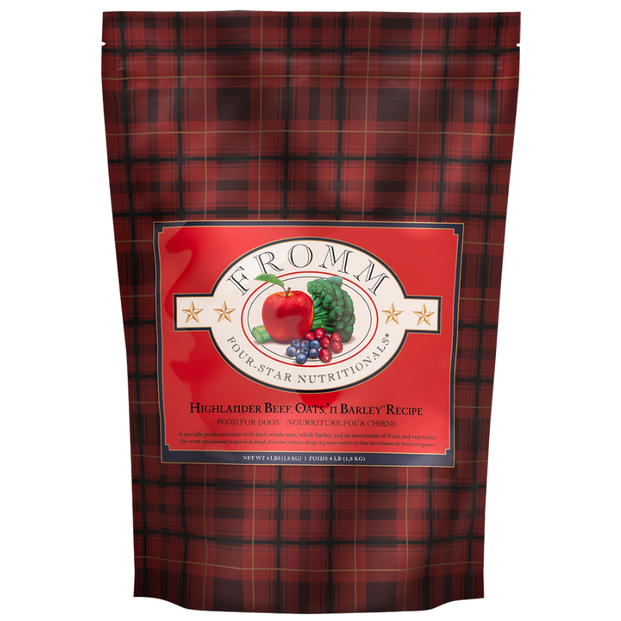 Fromm Four Star Highlander Beef, Oats, n' Barley Recipe Dog Food - Mutts & Co.