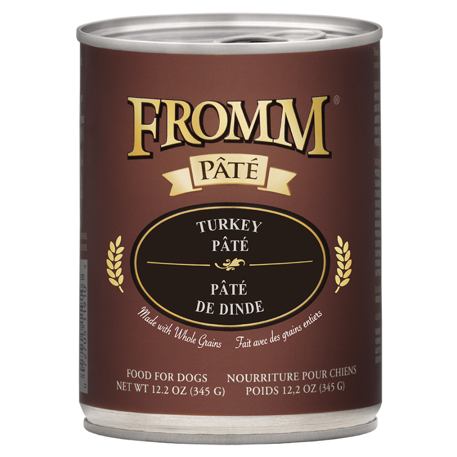 Fromm Gold Turkey Pate Canned Dog Food 12.2oz - Mutts & Co.
