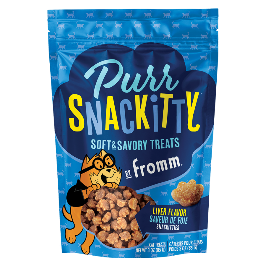 Fromm Purrsnackitty Liver Soft Cat Treats 3 oz - Mutts & Co.