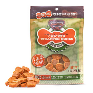 Gaines Family Farmstead Chicken Wrapped Bones Dog Treats - Mutts & Co.
