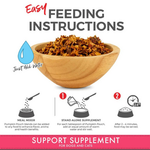 Grandma Lucy's Pumpkin Pouch Bladder Support for Dog and Cat 6oz bag - Mutts & Co.