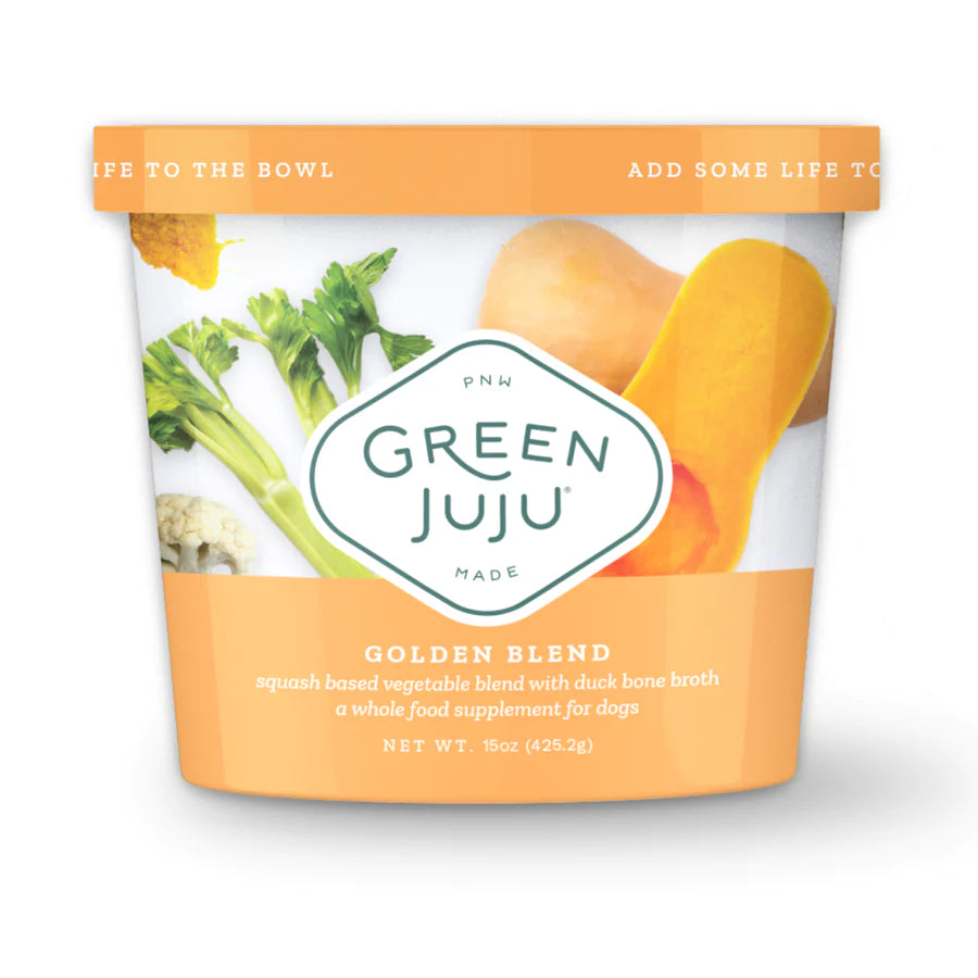 Green Juju Golden Blend Frozen Food Supplement - Mutts & Co.
