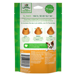 Greenies Pill Pockets Canine Chicken Flavor Dog Treats, 30 Tablets - Mutts & Co.